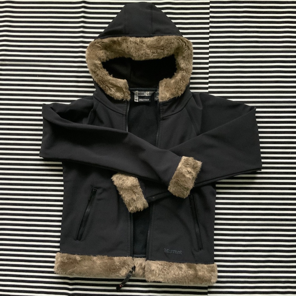 EUC Softshell faux fur